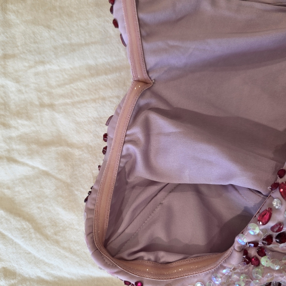NWT ASOS Pink Embelished Dress - Picture 6 of 9